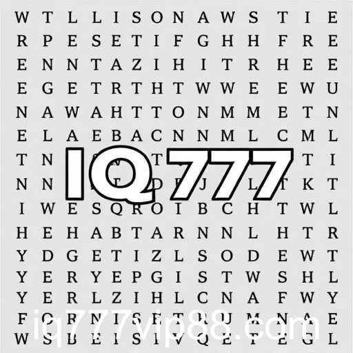 Exploring the Fascinating World of Word Search Games on IQ777